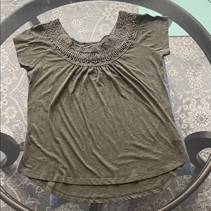 prAna Olive Green (M) Women's Top